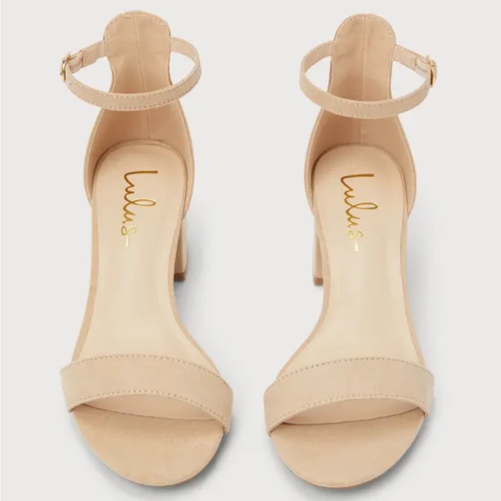 Lulus Beige Heels